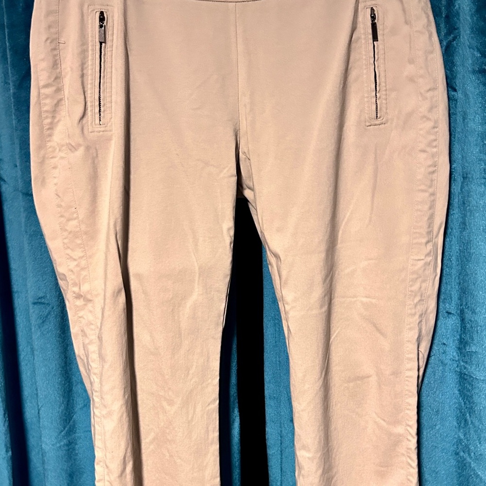 INC International Concepts Cream Rayon Blend Pants